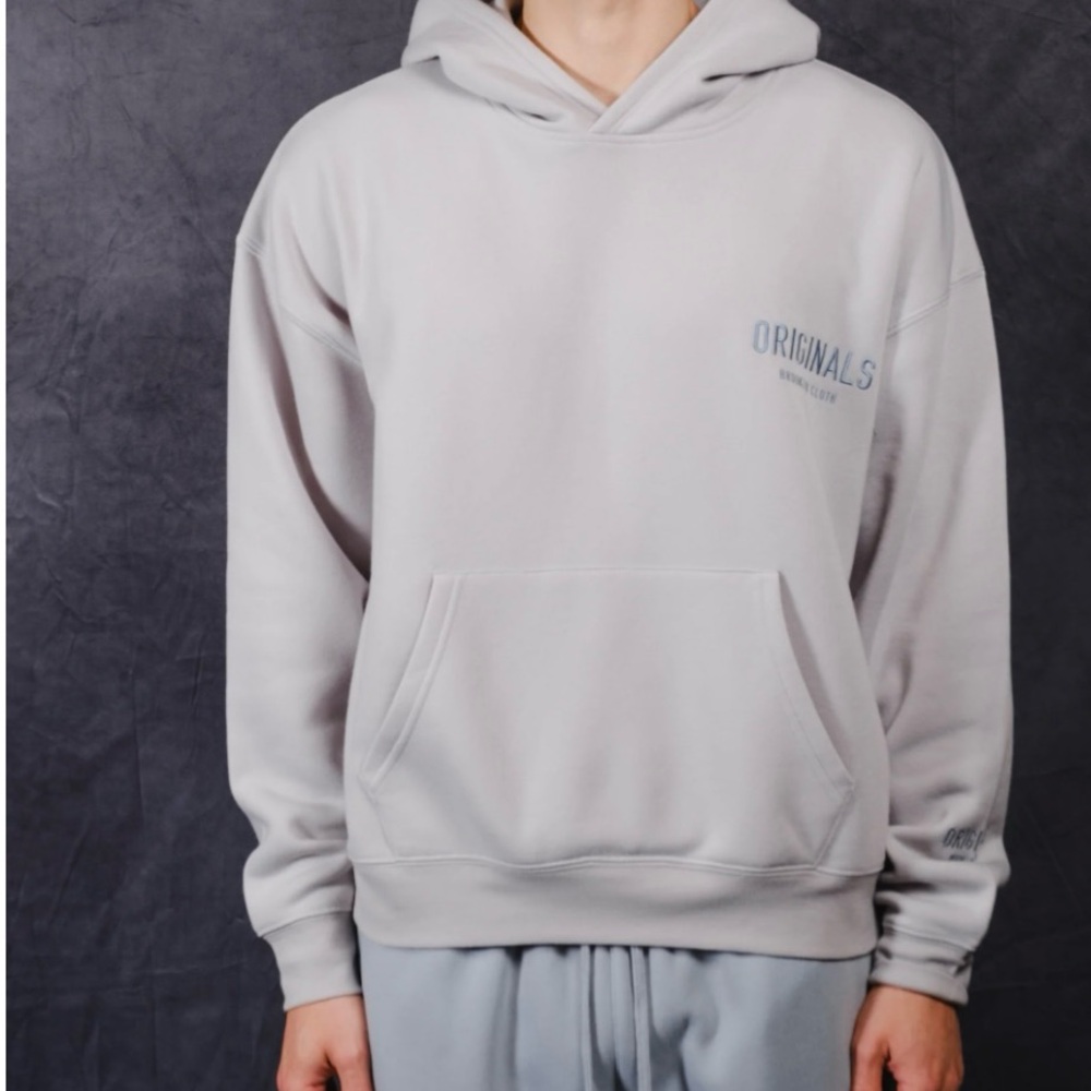 Originals / Brooklyn Cloth Light Blue/Grey Hoodie for Men